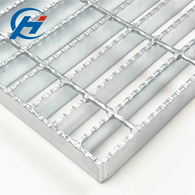Grille en acier à verrouillage par compression